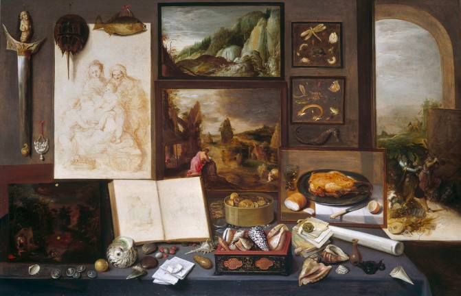 The Cabinet of a Collector by Frans Francken the Young